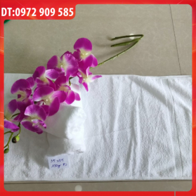 KHĂN MẶT, KHĂN QUẤN ĐẦU 35*85cm TL 130gr B MÀU TRẮNG KHĂN MẶT, KHĂN QUẤN ĐẦU 35*85cm TL 130gr B MÀU TRẮNG