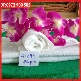 KHĂN MẶT, KHĂN QUẤN ĐẦU 40*75cm TL 160gr A MÀU TRẮNG KHĂN MẶT, KHĂN QUẤN ĐẦU 40*75cm TL 160gr A MÀU TRẮNG