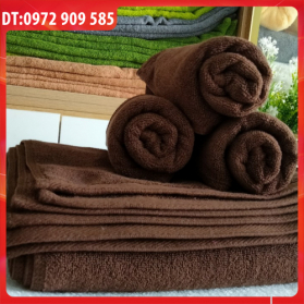 KHĂN MẶT, KHĂN QUẤN ĐẦU COTTON 34*80cm TL 100gr NÂU ĐẬM (SỐ 12) KHĂN MẶT, KHĂN QUẤN ĐẦU COTTON 34*80cm TL 100gr NÂU ĐẬM (SỐ 12)