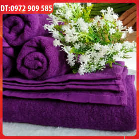 KHĂN MẶT, KHĂN QUẤN ĐẦU COTTON 34*80cm TL 100gr TÍM (SỐ 2) KHĂN MẶT, KHĂN QUẤN ĐẦU COTTON 34*80cm TL 100gr TÍM (SỐ 2)