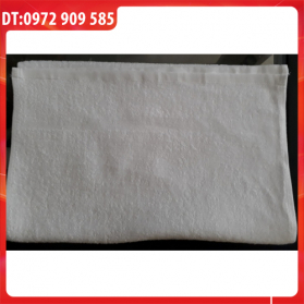 KHĂN MẶT MÀU TRẮNG 35*85 100GR