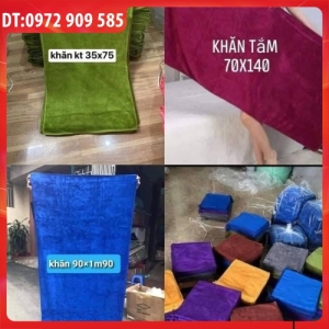KHĂN MICROFIBER - Bộ khăn Spa Giá rẻ