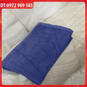 KHĂN TẮM A  xanh biển 70*140*420gr