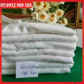 KHĂN TẮM, KHĂN BODY COTTON 60*120 TL 240gr A-DỆT KIM