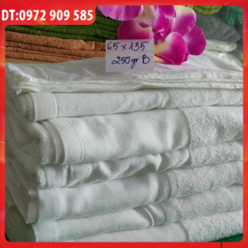 KHĂN TẮM, KHĂN BODY COTTON 65*135cm TL 250gr B