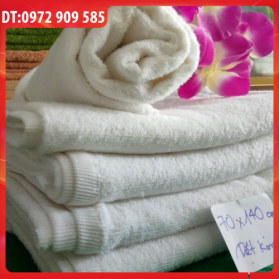 KHĂN TẮM, KHĂN BODY COTTON 70*140 TL 320gr A-DỆT KIM