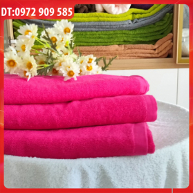 KHĂN TẮM, KHĂN BODY COTTON 70*140 TL 400gr HỒNG (SỐ 7) KHĂN TẮM, KHĂN BODY COTTON 70*140 TL 400gr HỒNG (SỐ 7)