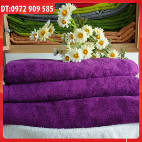 KHĂN TẮM, KHĂN BODY COTTON 70*140 TL 400gr TÍM (SỐ 2) KHĂN TẮM, KHĂN BODY COTTON 70*140 TL 400gr TÍM (SỐ 2)