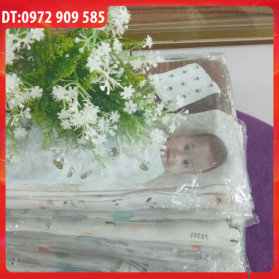 KHĂN TẮM, KHĂN BODY VẢI XÔ EM BÉ 100*120 cm 