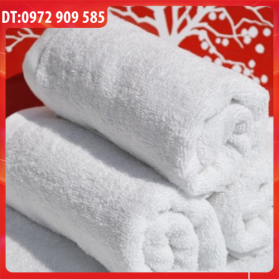 KHĂN TẮM MÀU TRẮNG 70*140
