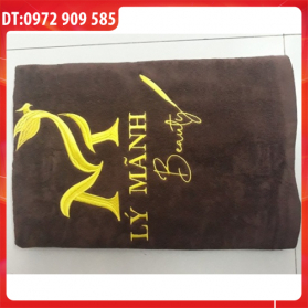 KHĂN THÊU LOGO LÀM QUÀ TẶNG