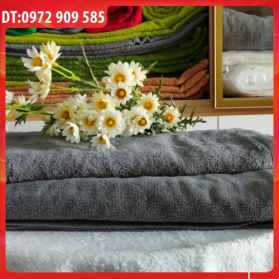 KHĂN TRẢI GIƯỜNG COTTON 90*190 TL 750gr XÁM TRẮNG (SỐ 9) KHĂN TRẢI GIƯỜNG COTTON 90*190 TL 750gr XÁM TRẮNG (SỐ 9)
