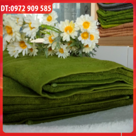 KHĂN TRẢI GIƯỜNG COTTON 90*190 TL 750gr XANH ĐẬM (SỐ 5) KHĂN TRẢI GIƯỜNG COTTON 90*190 TL 750gr XANH ĐẬM (SỐ 5)