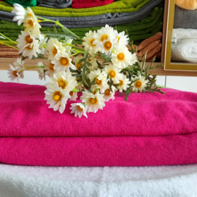 KHĂN TRẢI GIƯỜNG COTTON 90*190 TL 750gr HỒNG (Số 7)