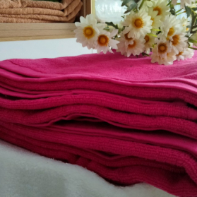 KHĂN TRẢI GIƯỜNG COTTON 90*190 TL 750gr HỒNG (Số 7) KHĂN TRẢI GIƯỜNG COTTON 90*190 TL 750gr HỒNG (Số 7)