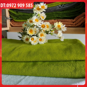 KHĂN TRẢI GIƯỜNG COTTON 90*190 TL 750gr XANH LÁ MẠ (SỐ 3) KHĂN TRẢI GIƯỜNG COTTON 90*190 TL 750gr XANH LÁ MẠ (SỐ 3)